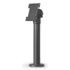 Soporte de montaje en mástil Ergonomic Solutions SpacePole POS VESA 75/100, soporte superior para pantalla