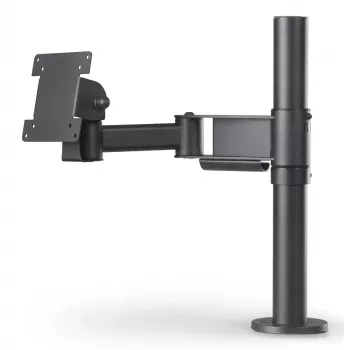Soporte para pantalla Ergonomic Solutions SpacePole POS SpacePole con brazo acodado de 300 mm