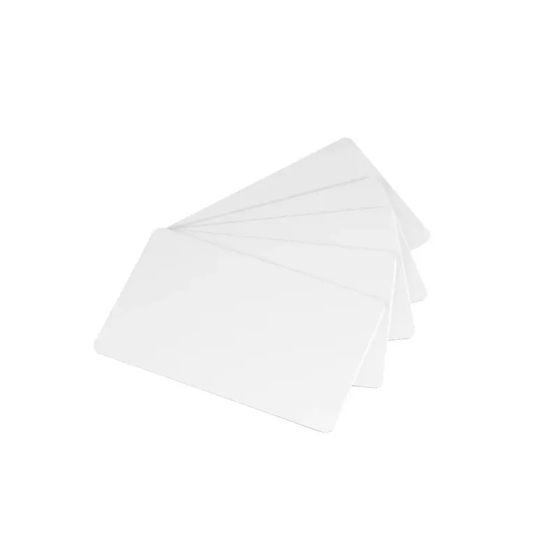 Tarjeta de plástico en blanco Evolis C4001