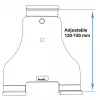 Soporte pasivo Brodit 511848 teléfono móvil smartphone tablet UMPC negro