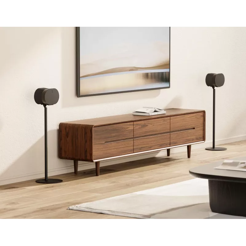 Soporte para altavoces Vivolink VLFSSP-E300B con inclinación y giro