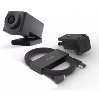 Cámara Huddly IQ con micrófono 12 MP Negro