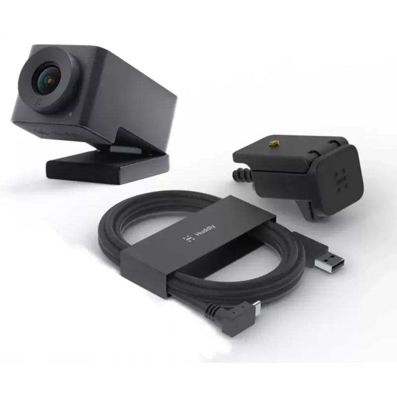 Cámara Huddly IQ con micrófono 12 MP Negro