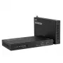 Emisor y receptor de red Lindy 100m Cat.6A 2 Host USB 3.2 Gen 1 y HDMI 4K60
