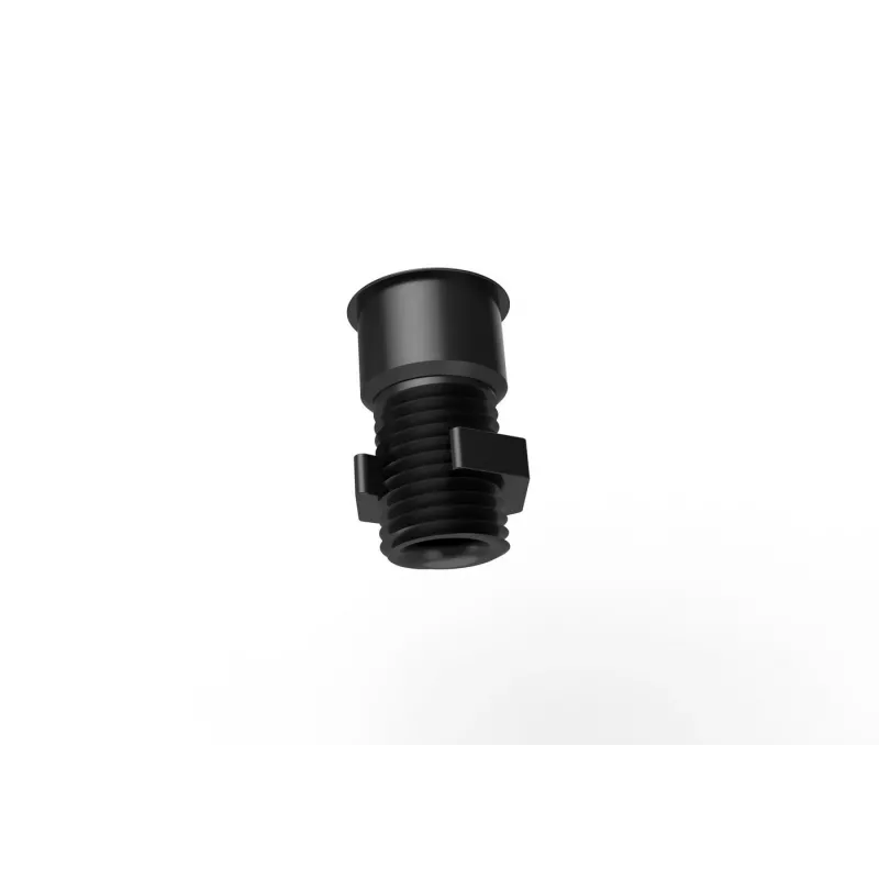 Vivolink VLDG22-B Pasacables de escritorio para orificio de 22 mm, aluminio, negro