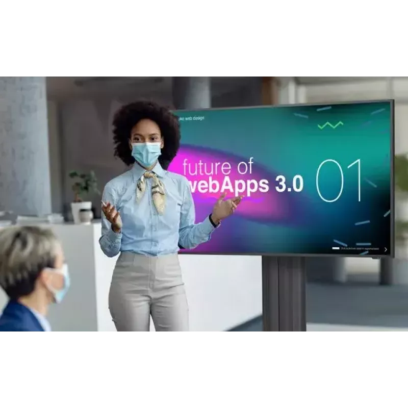 NEC MultiSync E988 Pantalla plana de señalización digital 2,48 m (97,5 pulgadas) LCD 350 cd/m² 4K Ultra HD Negro 24/7
