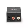 Lindy TosLink (óptico) y coaxial a fono DAC