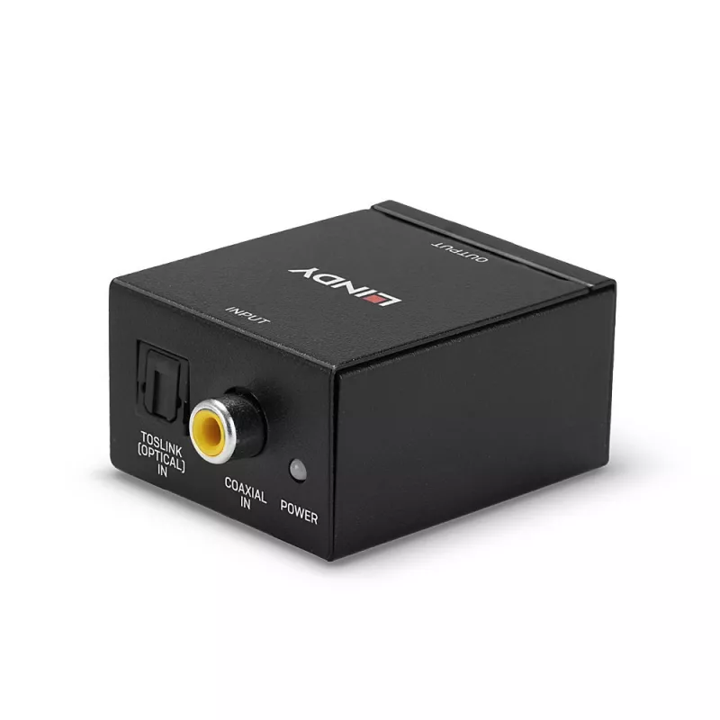 Lindy TosLink (óptico) y coaxial a fono DAC