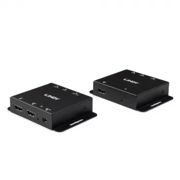 Transmisor y receptor AV Lindy 50m Cat.6 extensor HDMI e IR 1920x1200