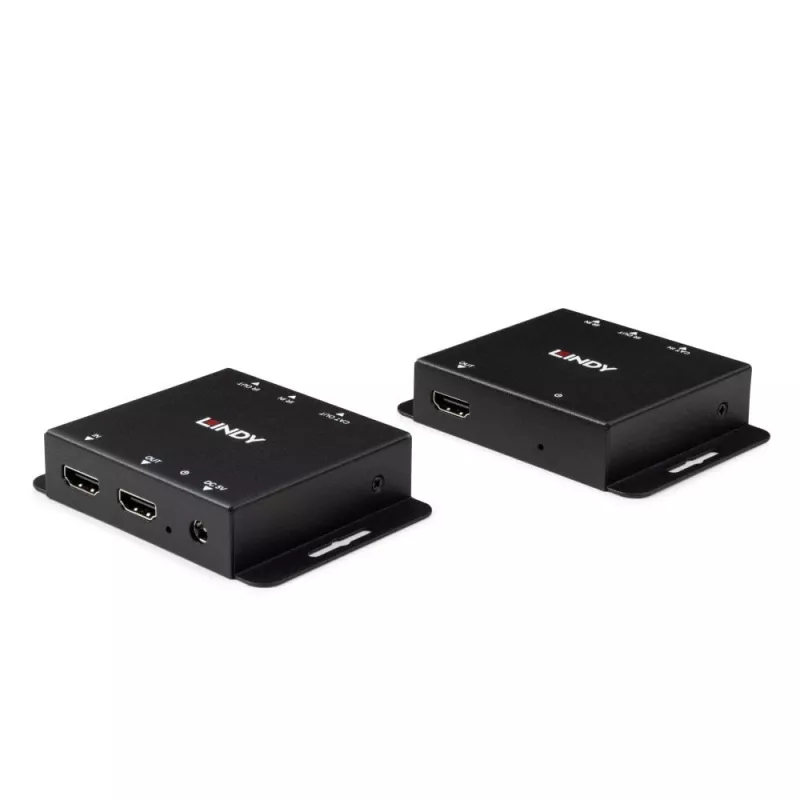 Transmisor y receptor AV Lindy 50m Cat.6 extensor HDMI e IR 1920x1200