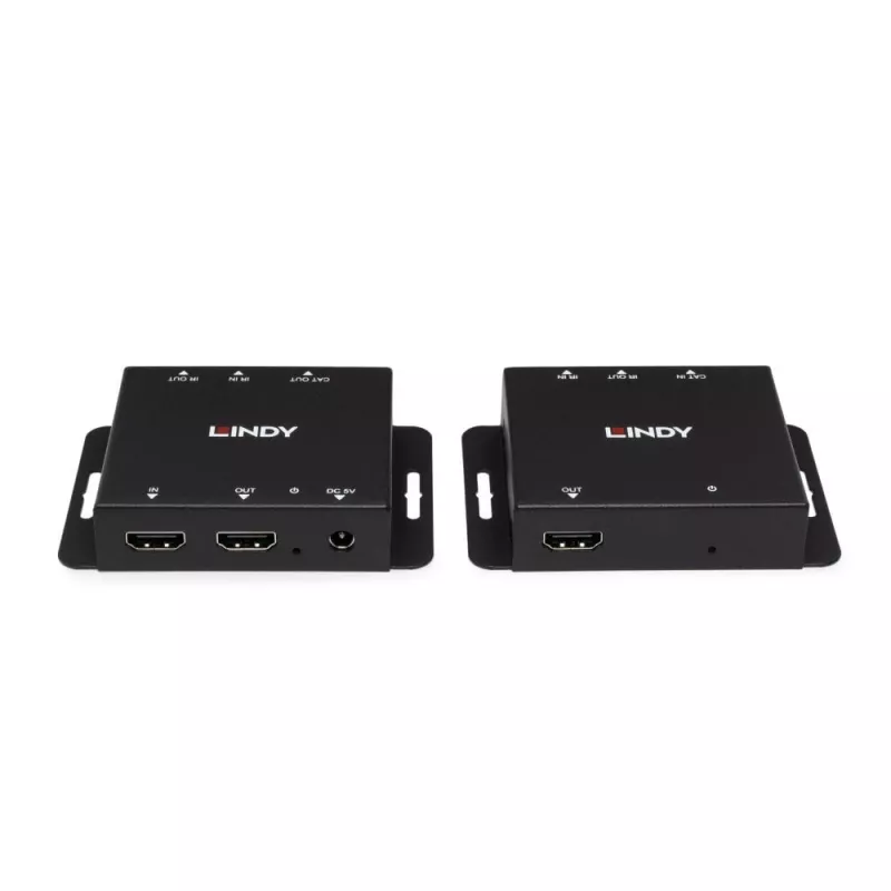Transmisor y receptor AV Lindy 50m Cat.6 extensor HDMI e IR 1920x1200