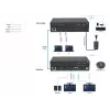 VivoLink VLUSBCEXT2X2 Extensor USB 3.2 Gen 1, 100 m, doble entrada USB-C y vídeo
