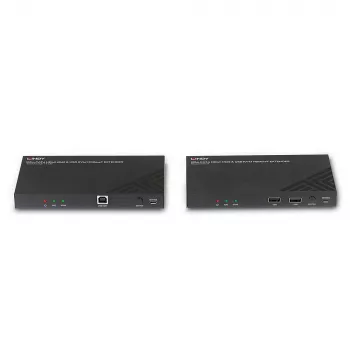 Extensor KVM HDBaseT Lindy 100m Cat.6 HDMI 4K60, audio, IR y RS-232