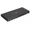 Transmisor y receptor Lindy 70m Cat.6 extensor divisor HDMI 4K30 de 4 puertos e IR con loop out