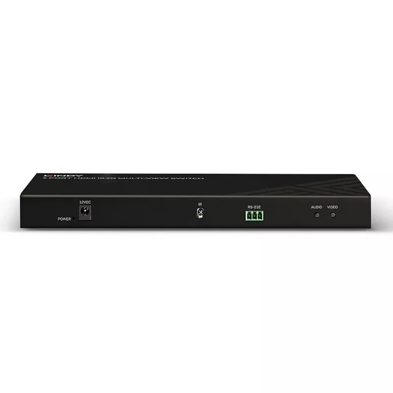 Lindy conmutador HDMI multivista de 9 puertos 10.2G negro 30Hz