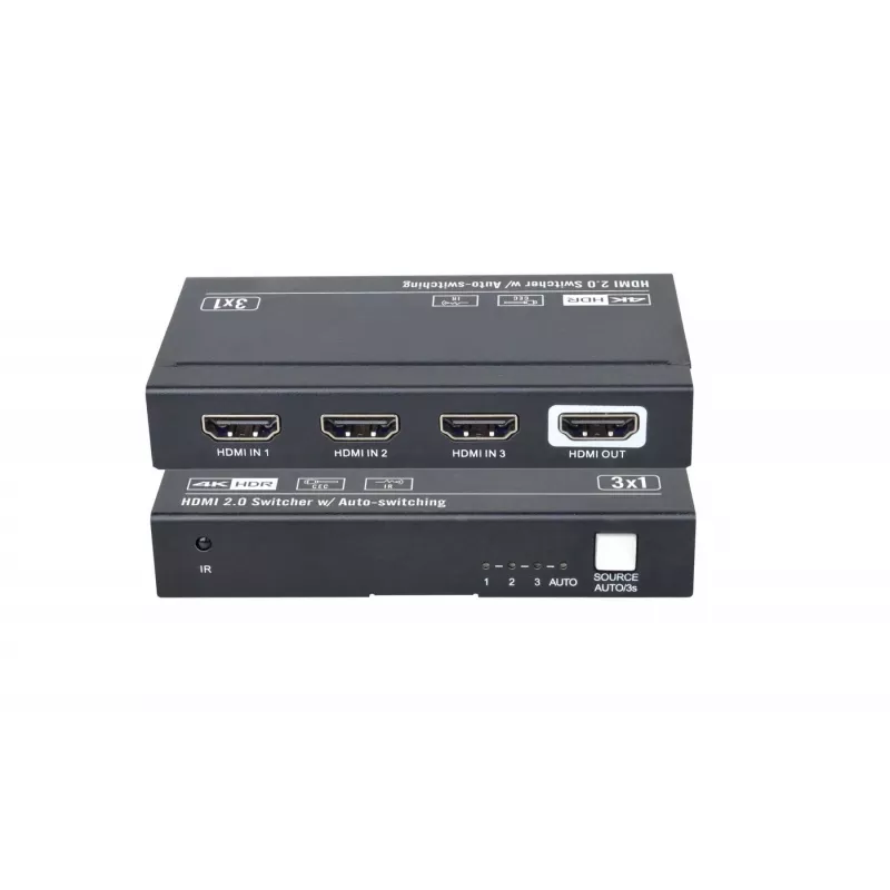 Conmutador HDMI VivoLink VLSW131-8K 3x1 selector de entrada 8K@60Hz