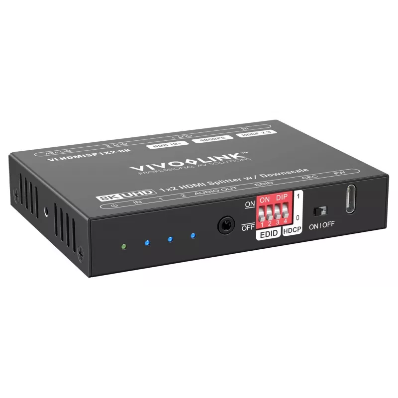 Divisor HDMI VivoLink VLHDMISP1X2-8K 1x2, compatible hasta 8K@60Hz