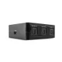 Divisor de audio óptico (TosLink) Lindy 3 puertos, negro, 1x TosLink, 3x TosLink, conector macho, conector macho, CE, FCC, REACH
