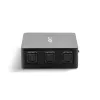 Divisor de audio óptico (TosLink) Lindy 3 puertos, negro, 1x TosLink, 3x TosLink, conector macho, conector macho, CE, FCC, REACH