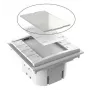 Panel de pulsadores Vivolink VLCP8B-PLEXIGLASS blanco DC 12V