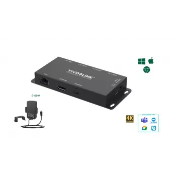 Adaptador gráfico USB Vivolink VLUSBCHUB2V2 con múltiples conexiones