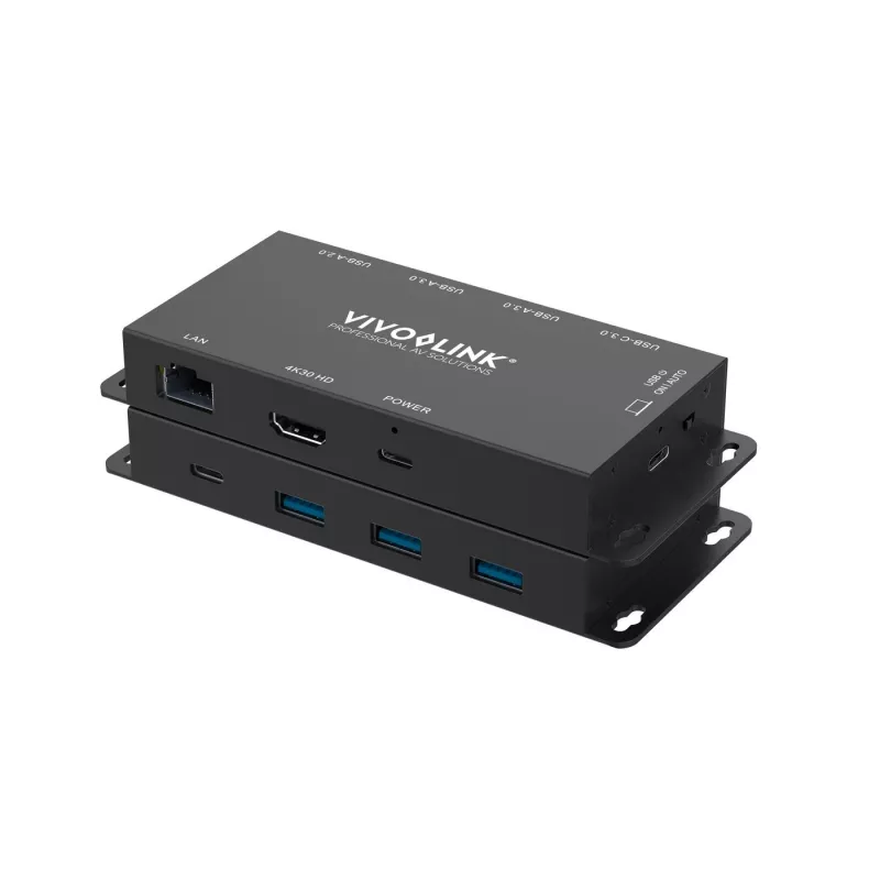 Adaptador gráfico USB Vivolink VLUSBCHUB2V2 con múltiples conexiones