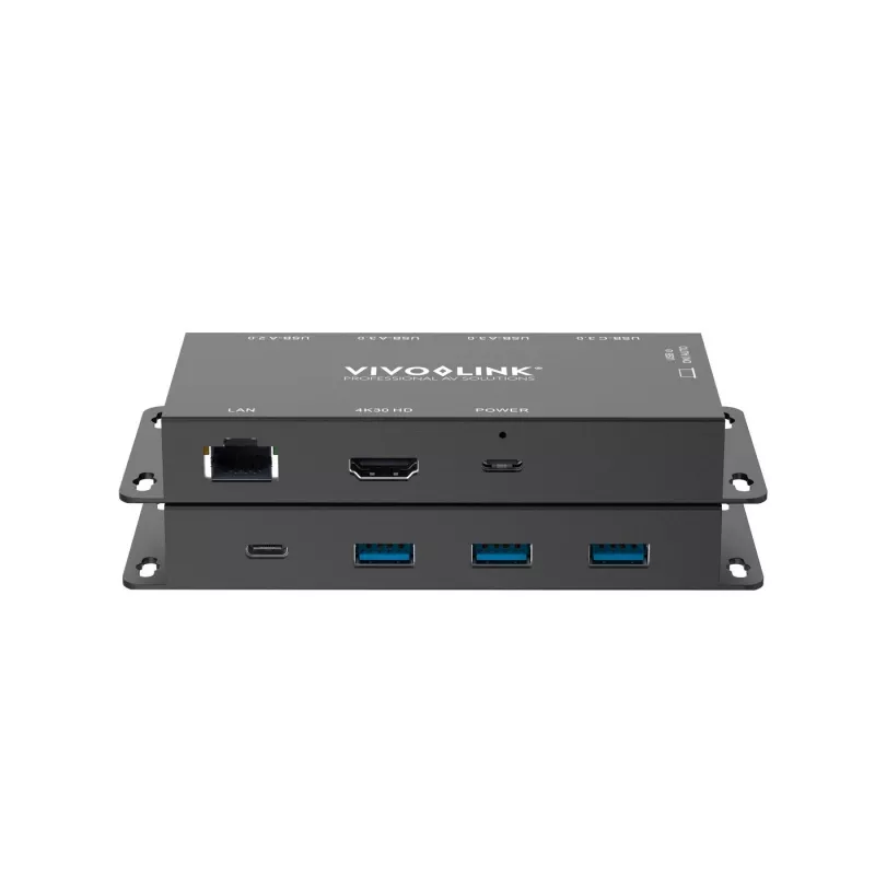 Adaptador gráfico USB Vivolink VLUSBCHUB2V2 con múltiples conexiones