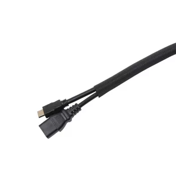Organizador de cables Vivolink VLSC3825000B funda de cables negra 1 ud.