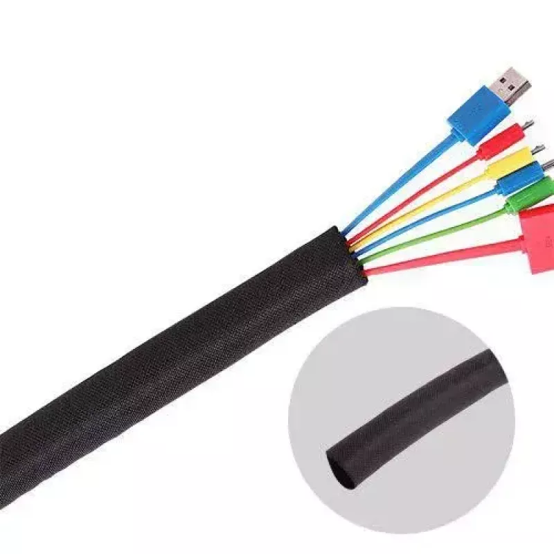 Funda de cables Vivolink VLSC252500 negra