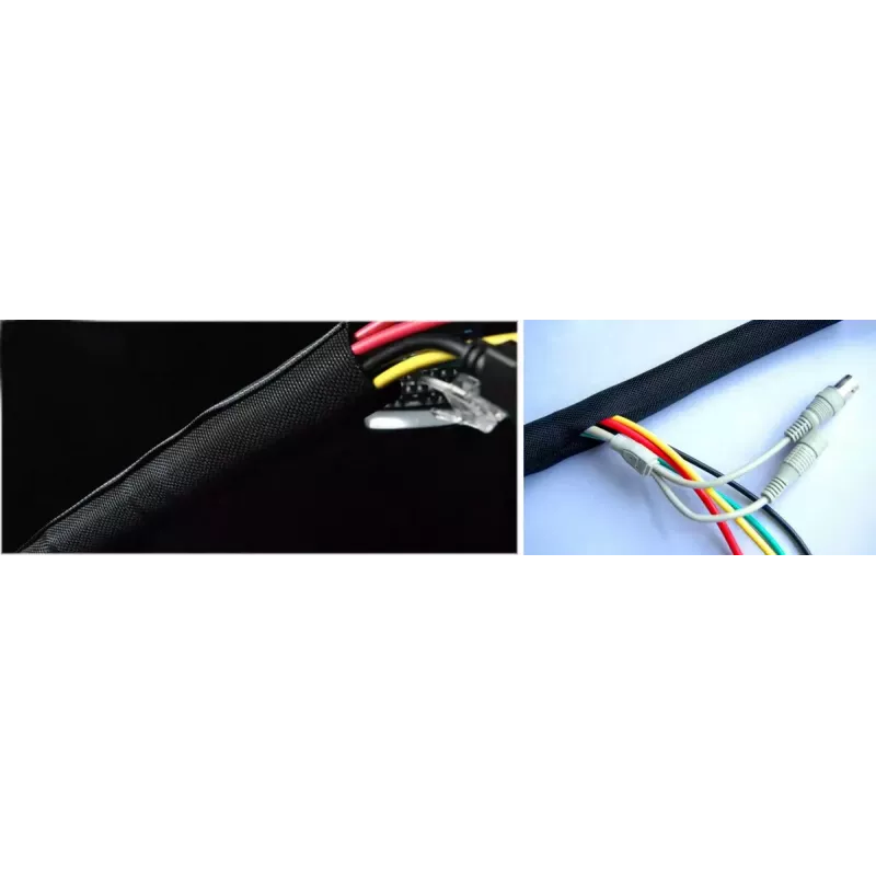 Funda de cables Vivolink VLSC252500 negra