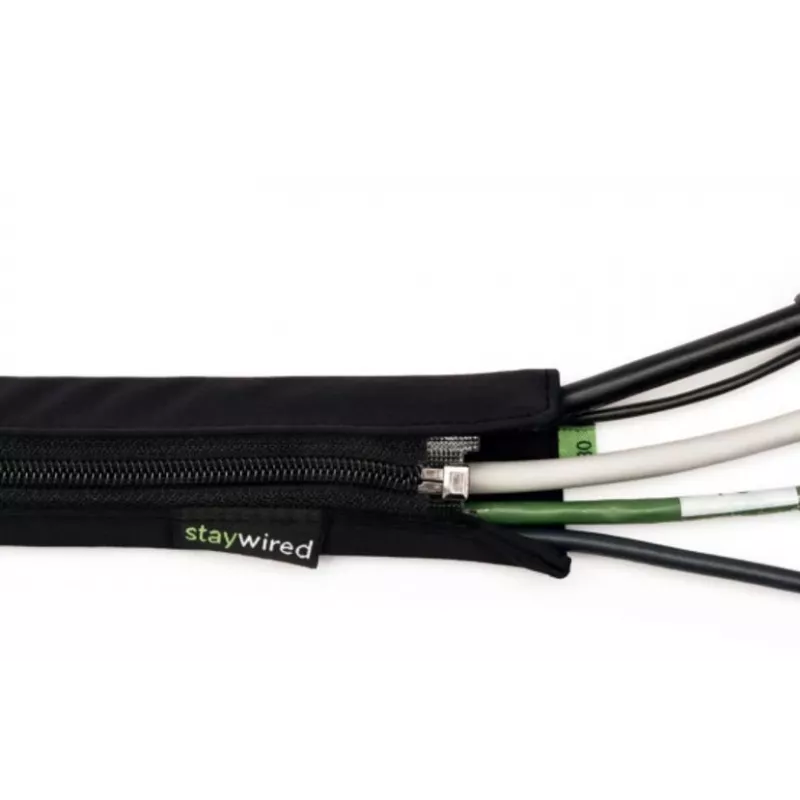 Funda de cables Vivolink PROZIPSLEEVE0.8 negra 2,2 cm