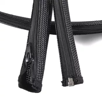 Funda de cables Vivolink PROZIPSLEEVE2018 negra poliéster 2 cm 1800 mm
