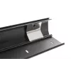 Canaleta de cables recta VivoLink VLWL110B negra 660 mm de ancho 60 mm de profundidad 20 mm de alto