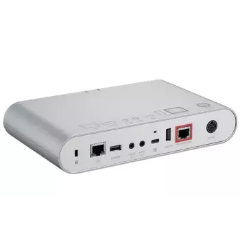 Teléfono altavoz AVer FONE700 gris micrófono omnidireccional 3,5 m de alcance
