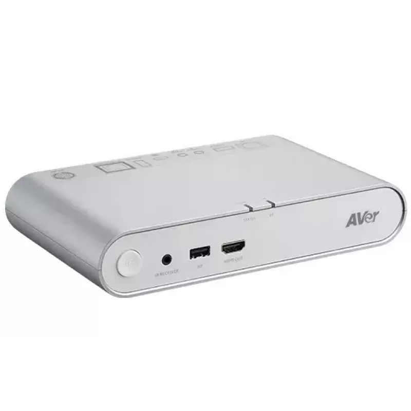 Teléfono altavoz AVer FONE700 gris micrófono omnidireccional 3,5 m de alcance