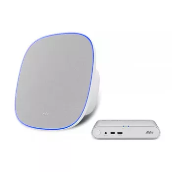 Teléfono altavoz AVer FONE700 gris micrófono omnidireccional 3,5 m de alcance