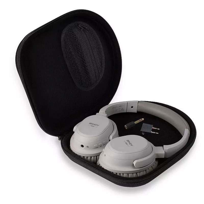 Lindy LH500XW Auricular Con cable e inalámbrico Diadema Llamadas/Música Micro-USB Bluetooth Gris