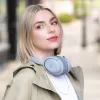 Lindy LH500XW Auricular Con cable e inalámbrico Diadema Llamadas/Música Micro-USB Bluetooth Gris