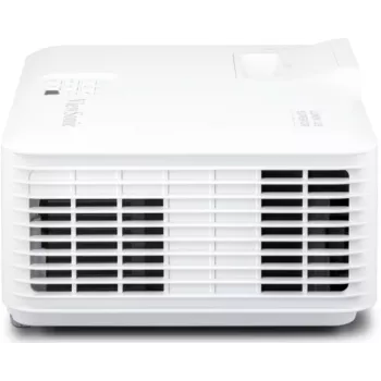 Proyector VIEWSONIC LSD400HD — láser DLP 1080p, 4000 lúmenes ANSI, objetivo estándar, distancia focal 21,86–24 mm, blanco
