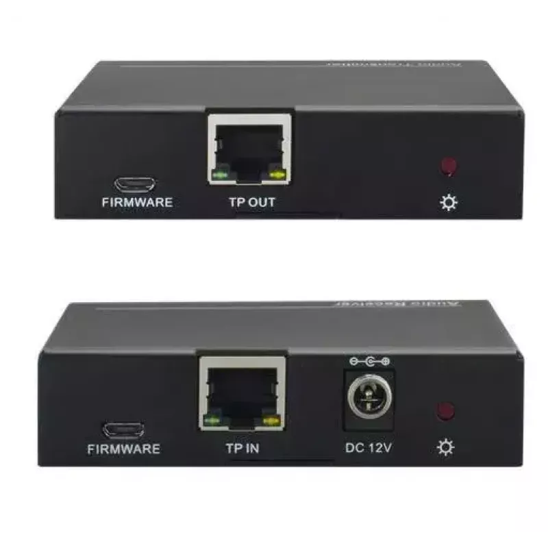 Vivolink VLEXTA170 Extensor AV Transmisor y Receptor AV Negro