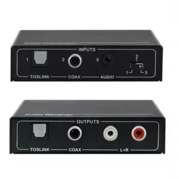 Vivolink VLEXTA170 Extensor AV Transmisor y Receptor AV Negro