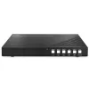 Transmisor AV Lindy 5 Puertos Conmutador de presentación sin interrupciones Extensor HDBaseT 3840 x 2160 píxeles