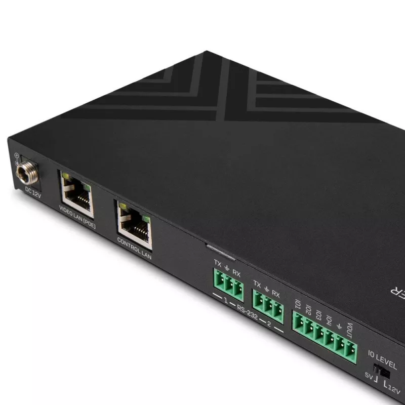 Repetidor AV Lindy Controlador SDVoE 3840 x 2160 píxeles Cat6 Cableado Micro-USB