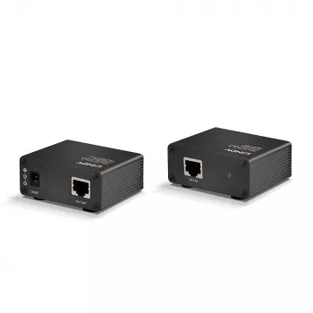 Transmisor y Receptor AV Lindy 150m Cat.6 Extensor de audio digital TosLink y coaxial