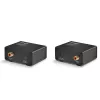 Transmisor y Receptor AV Lindy 150m Cat.6 Extensor de audio digital TosLink y coaxial