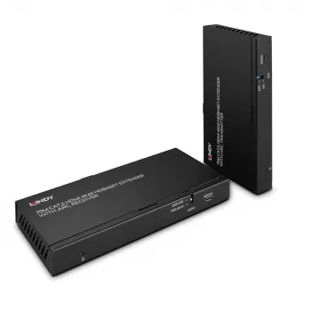 Lindy 70m Cat.6 HDMI 4K60, Audio, IR y RS-232 Extensor HDBaseT con ARC