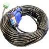 Vivolink VLCPARS232/15M Cable serie Negro RS-232 Phoenix