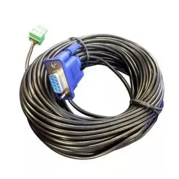 Vivolink VLCPARS232/25M Cable serie Negro RS-232