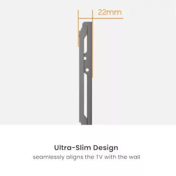 Soporte de pared para monitor VivoLink WALL-SMALL — soporte fijo compacto para pantallas pequeñas