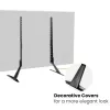 Soporte de monitor Vivolink VLMT400B ajustable en altura orientable inclinable